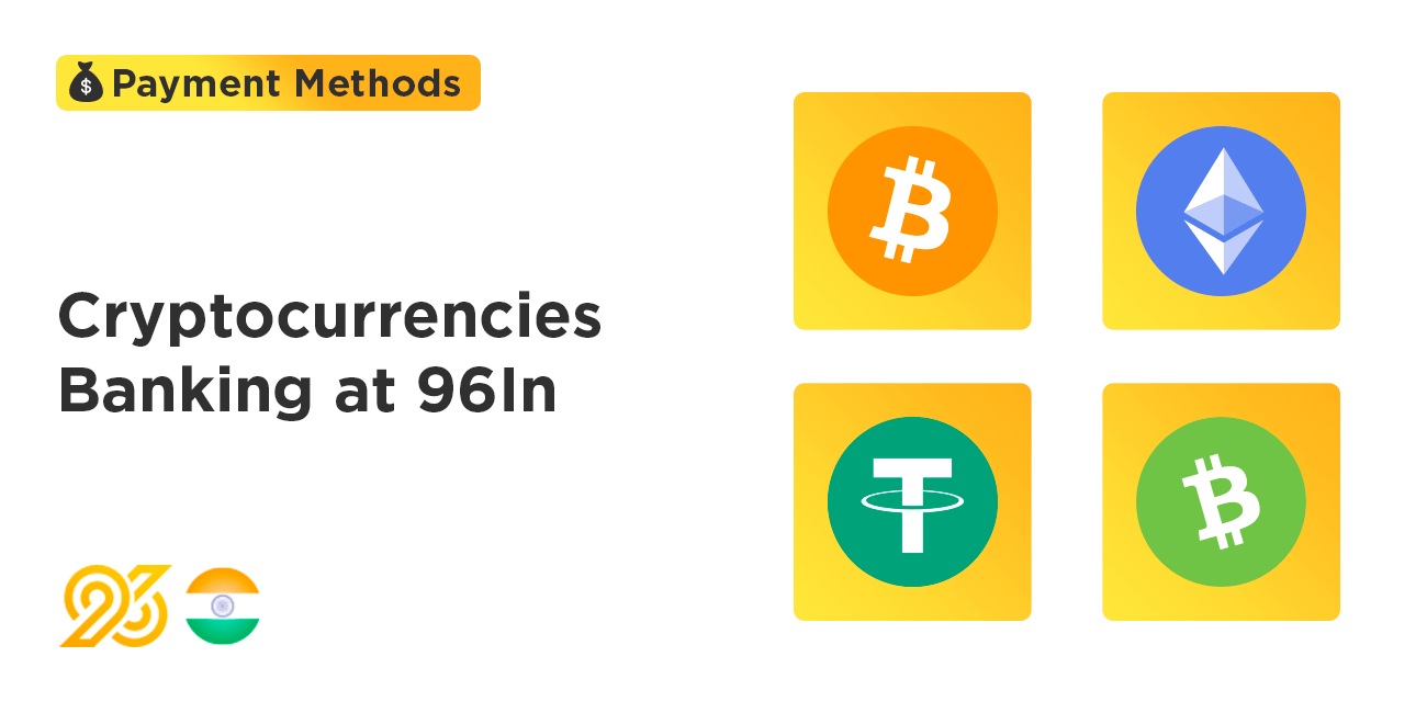 Cryptocurrency Payment Options at 96In